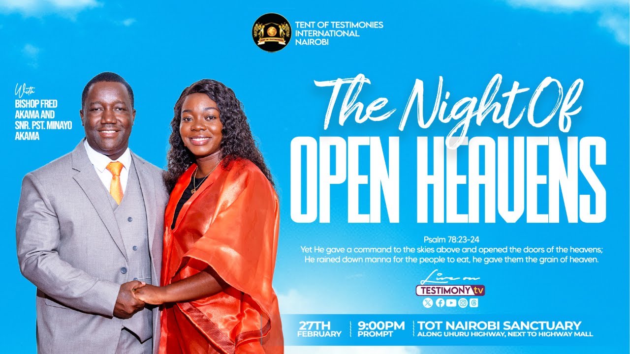 THE NIGHT OF OPEN HEAVENS KESHA  || 27/02/2026