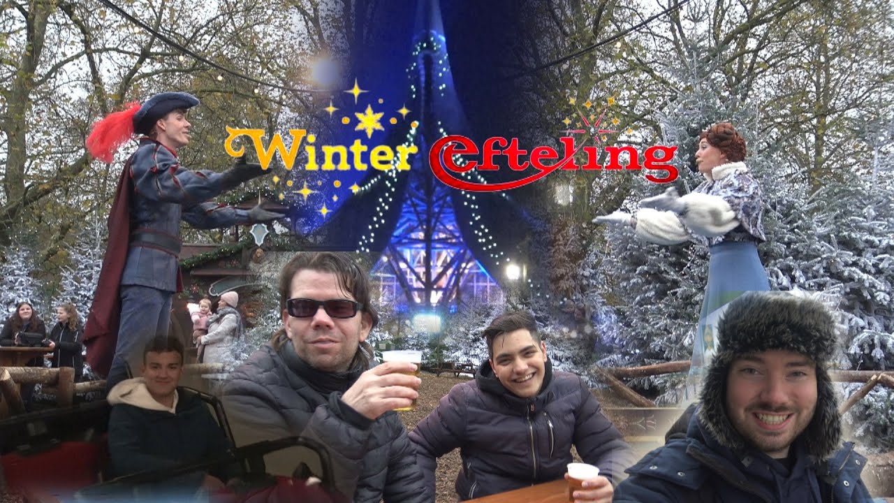 WINTER EFTELING VLOG - VEEL LOL OP DE WARME WINTER WEIDE! | DRUKTE IS OVER? | MET QR NAAR BINNEN!