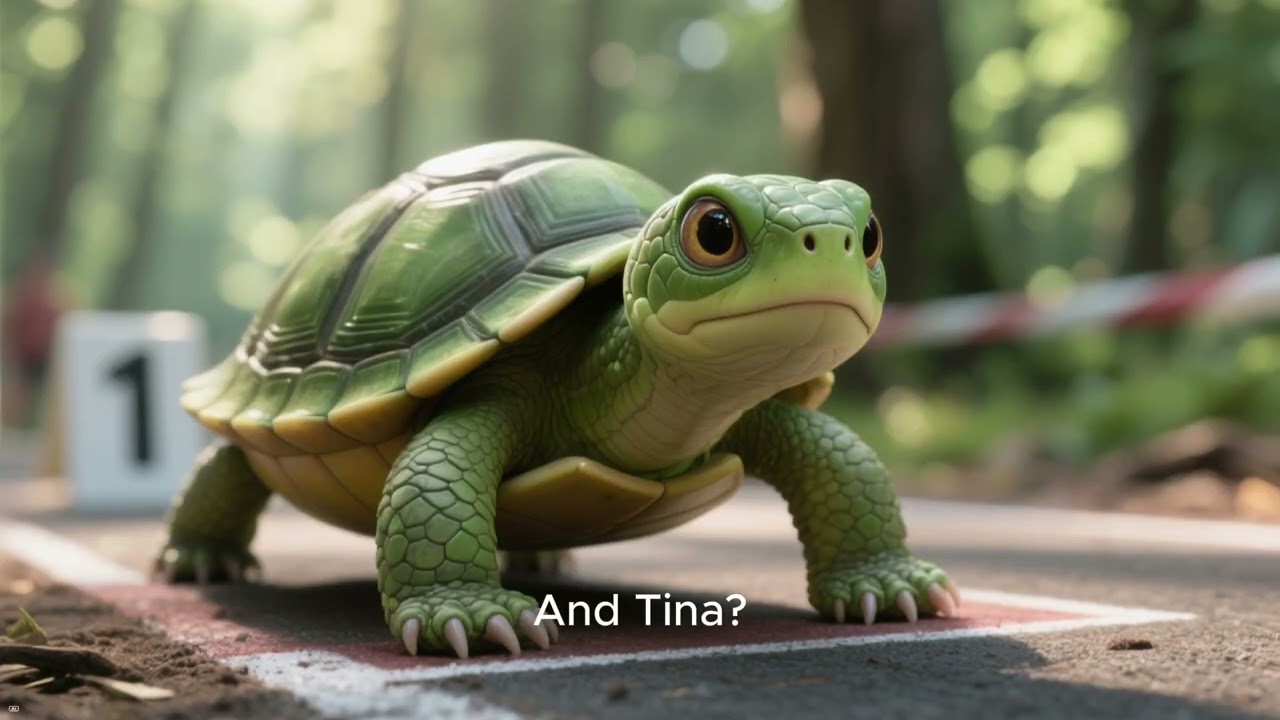 «Тина — черепаха, которая научилась быть терпеливой»