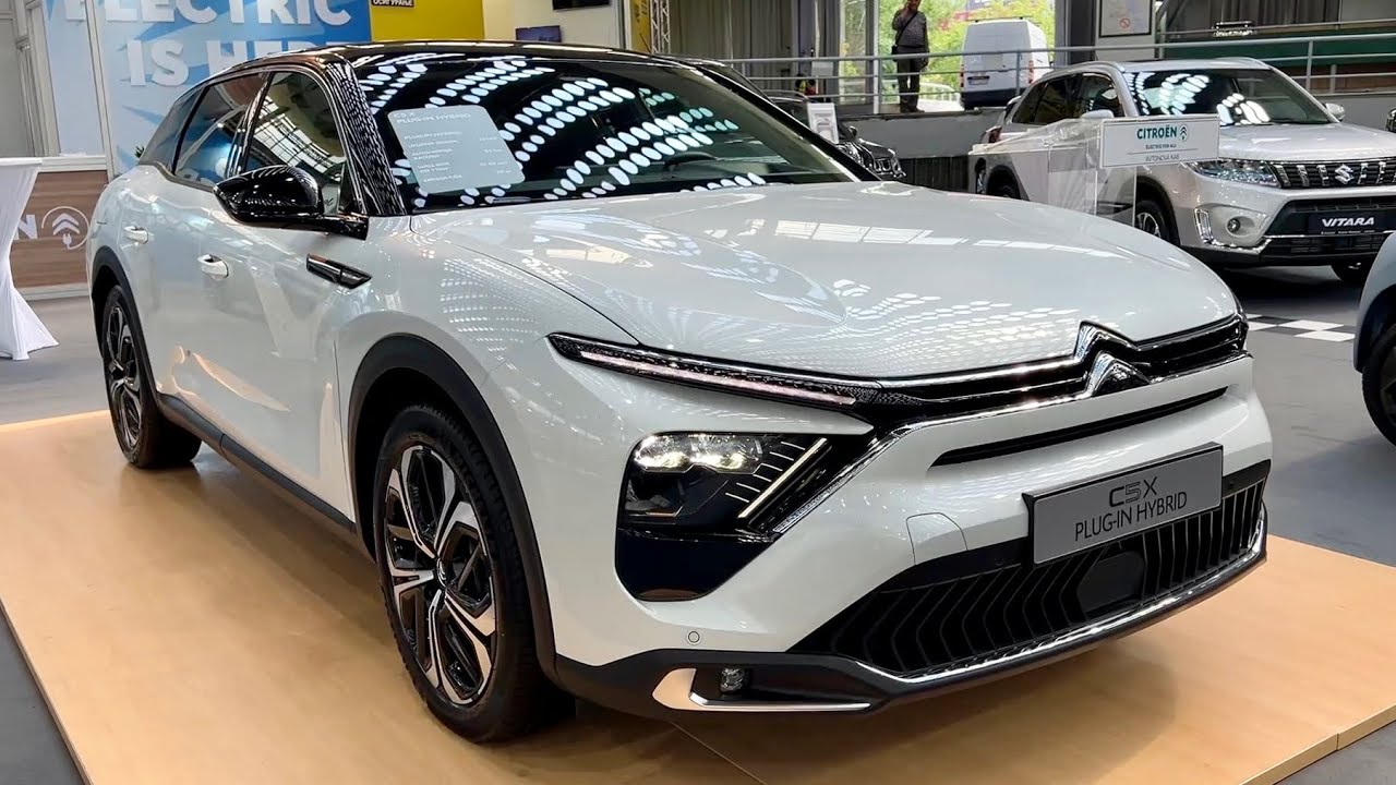 НОВЫЙ Citroen C5 X 2022 - ВИЗУАЛЬНЫЙ ОБЗОР экстерьера и интерьера (подключаемый гибрид)