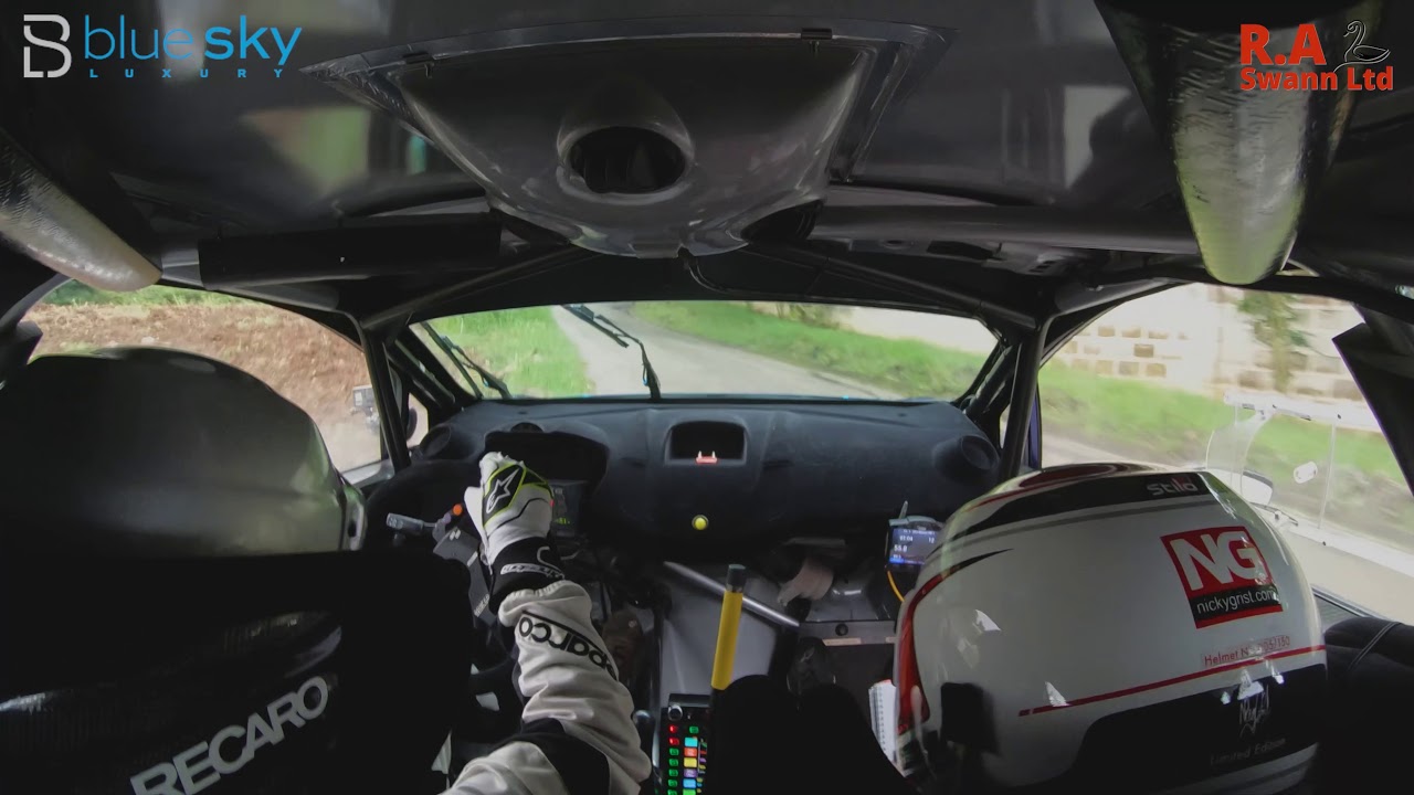 Sol Rally Barbados 2020 - Rob Swann & Darren Garrod - SS3 - in car WRC