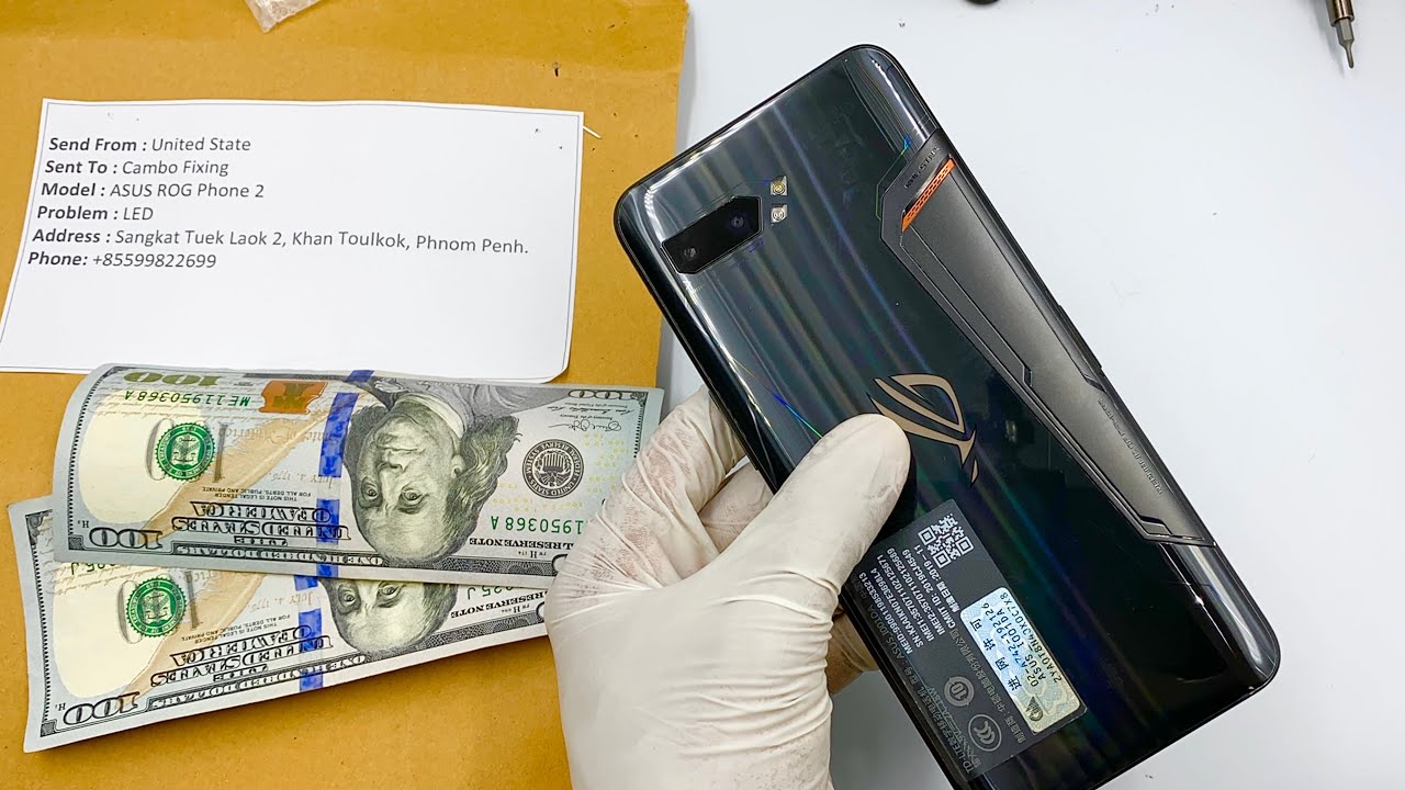 ASUS ROG Phone 2 Crack Screen Repair