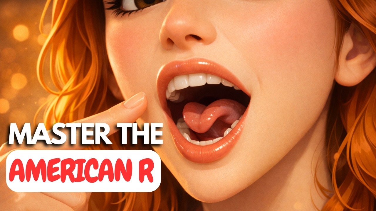How to Pronounce the American R Sound | Easy Step-by-Step Guide to speak like a native!