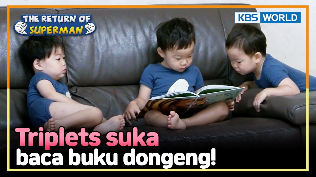 [IND/ENG] Baca buku dongeng favorit Daehan Minguk Manse! | Nostalgia Superman | KBS 141206