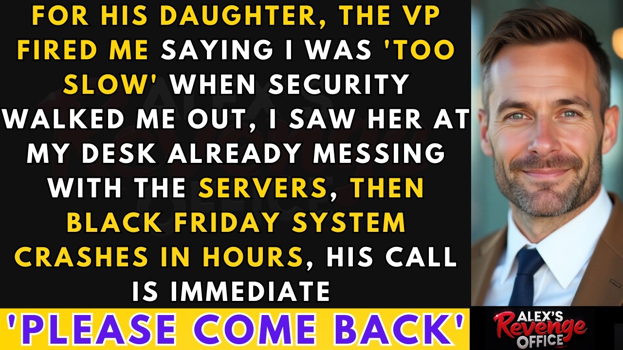 Fired For Being 'Too Slow', I Watched The VP's Daughter Destroy Everything | Corporate Revenge