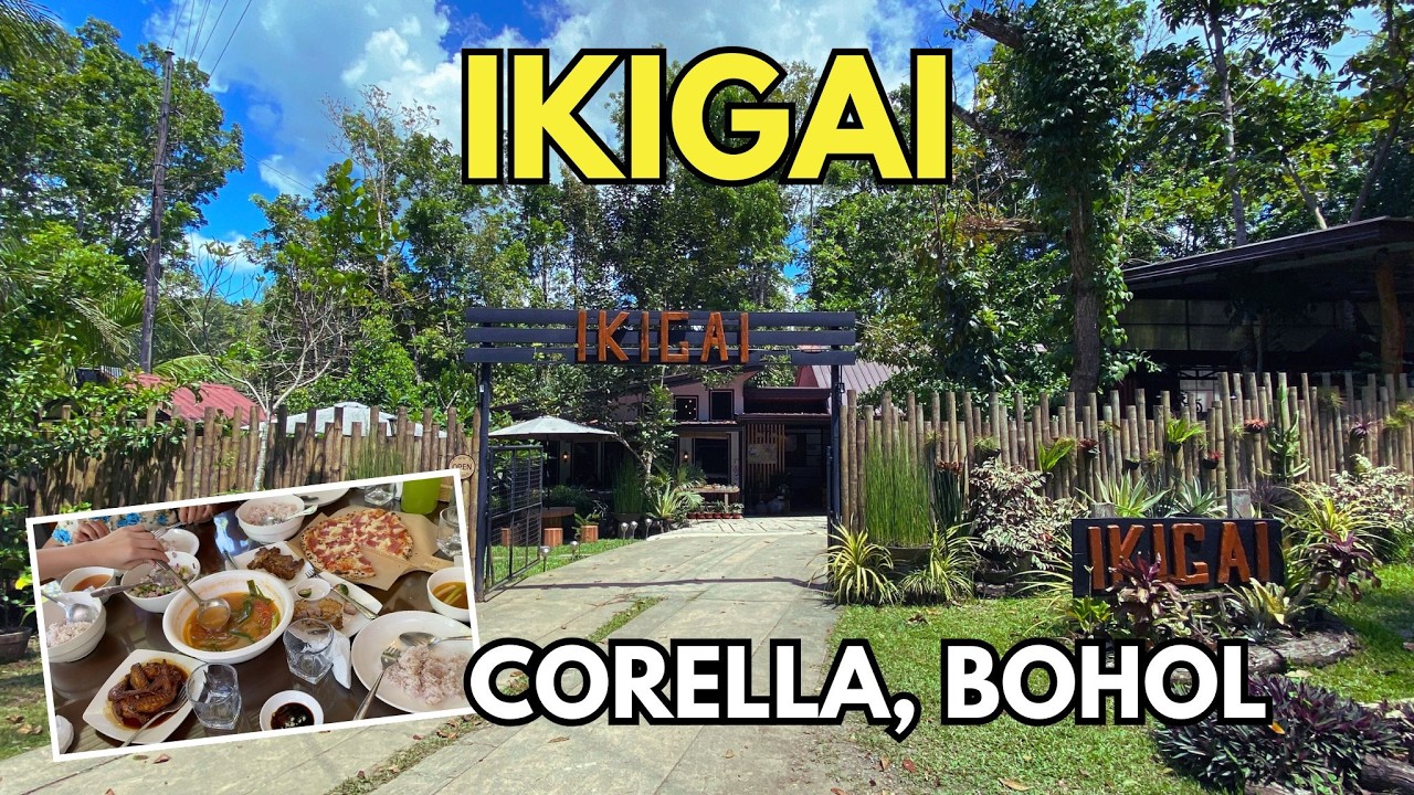 IKIGAI RESTAURANT: Bohol’s Most Relaxing Dining Spot? 🌸