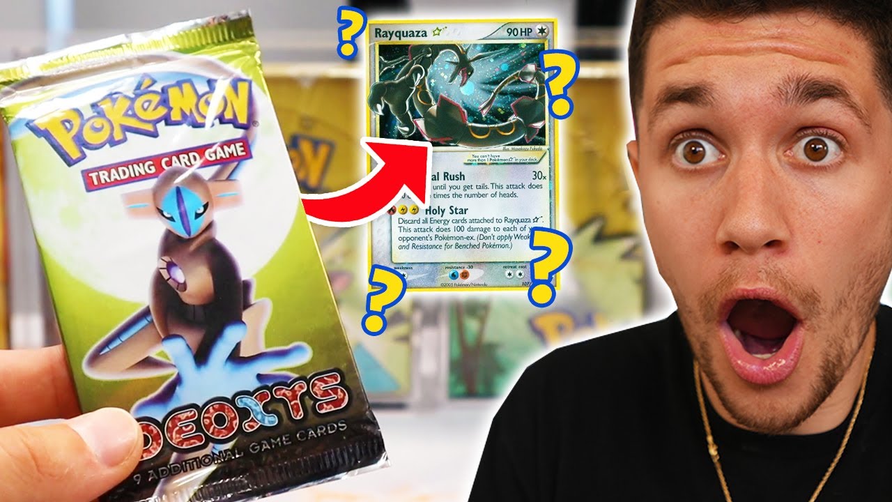 EX DEOXYS BOOSTER PACK OPENING & EVOLVING SKIES BOOSTER BOX
