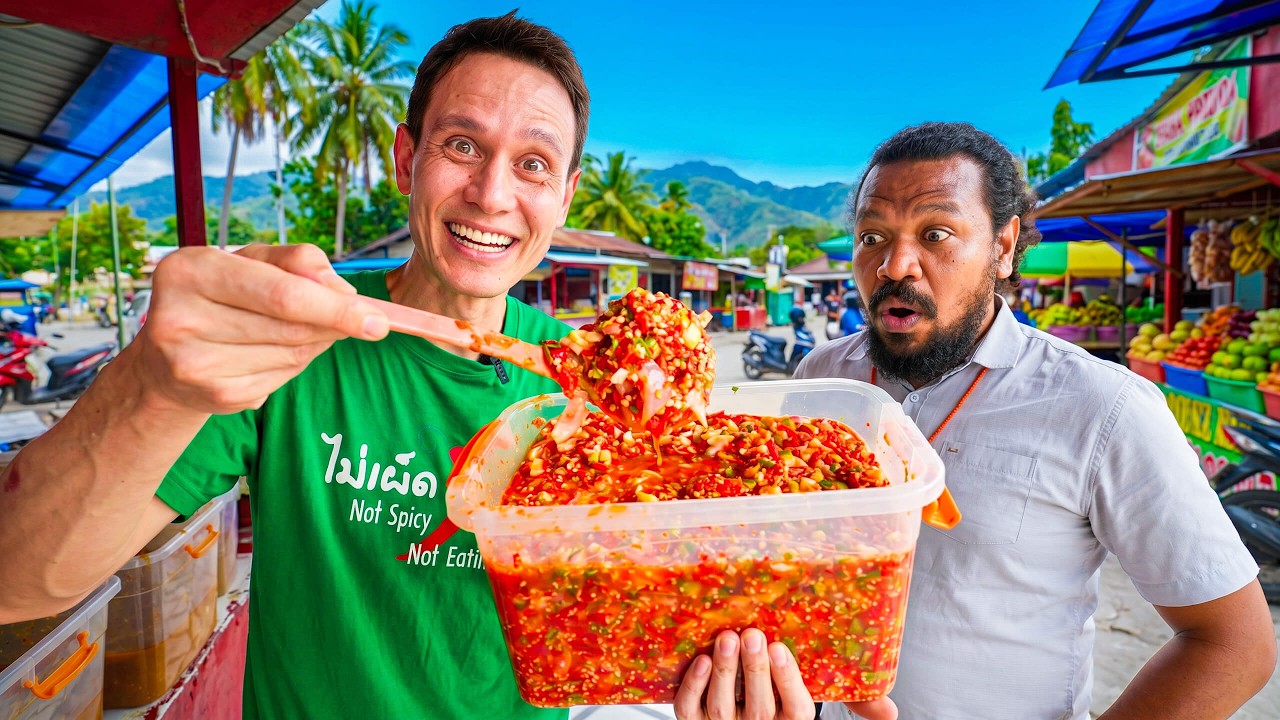 I Visited SPICY Island Paradise!! (Taste Buds Shocked)
