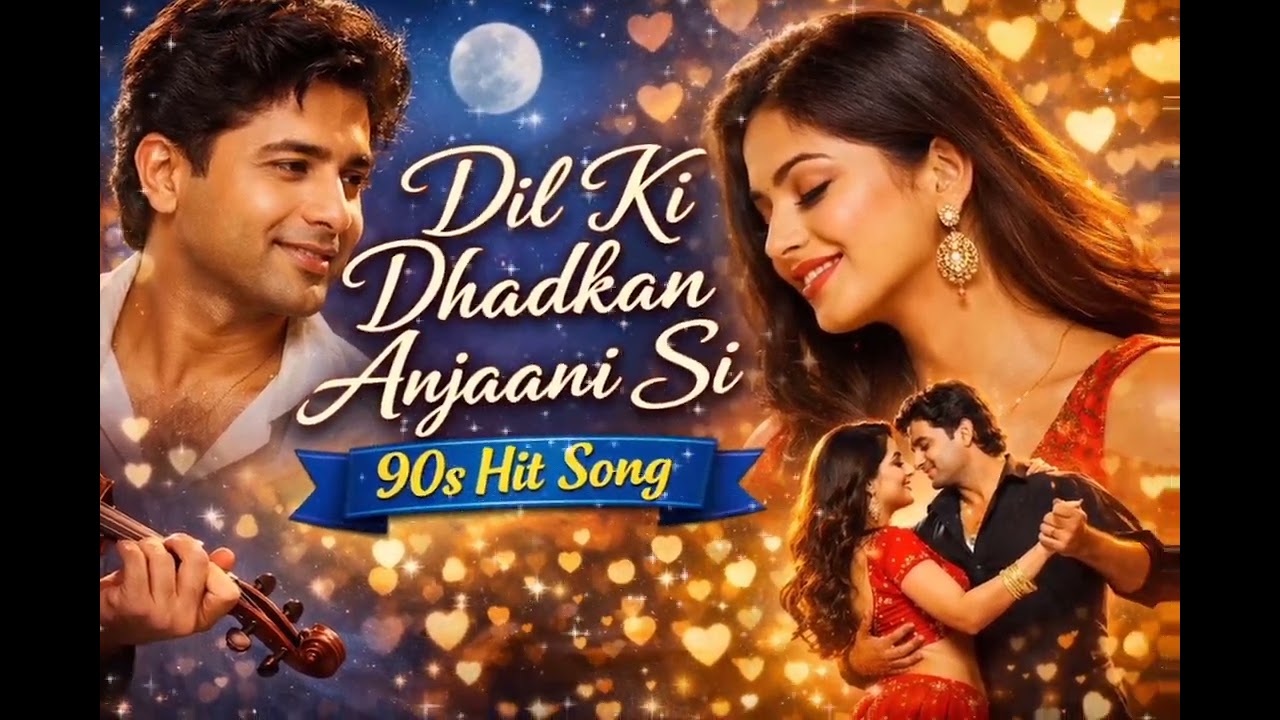 💞Dil Ki Dhadkan Anjaani Si ❤️ | 90s Hit Romantic ❤️Love Song | Evergreen🌹 Bollywood Melody💞