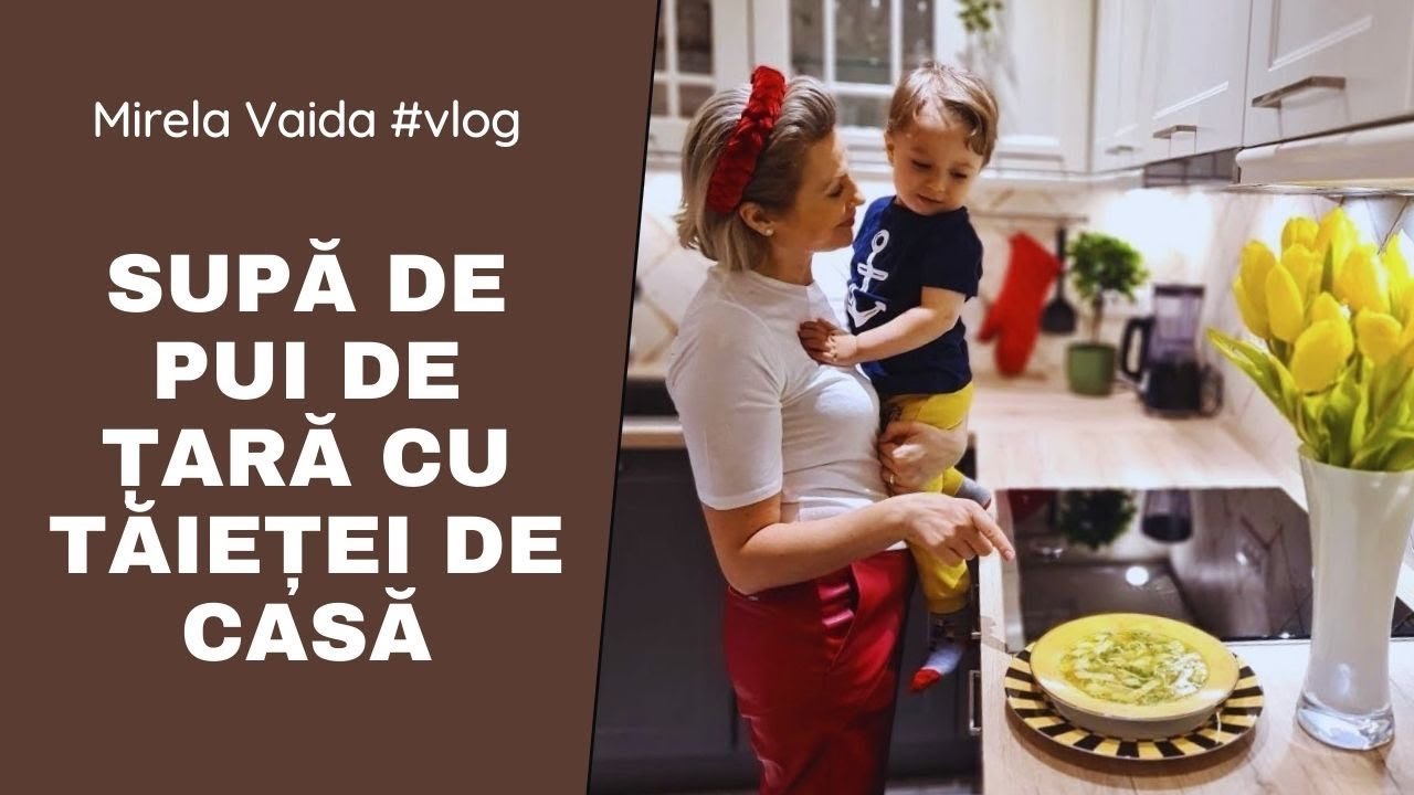 Rețetă supă de pui de țară cu tăieței de casă! 🐔 Bio, gustoasă, sănătoasă!