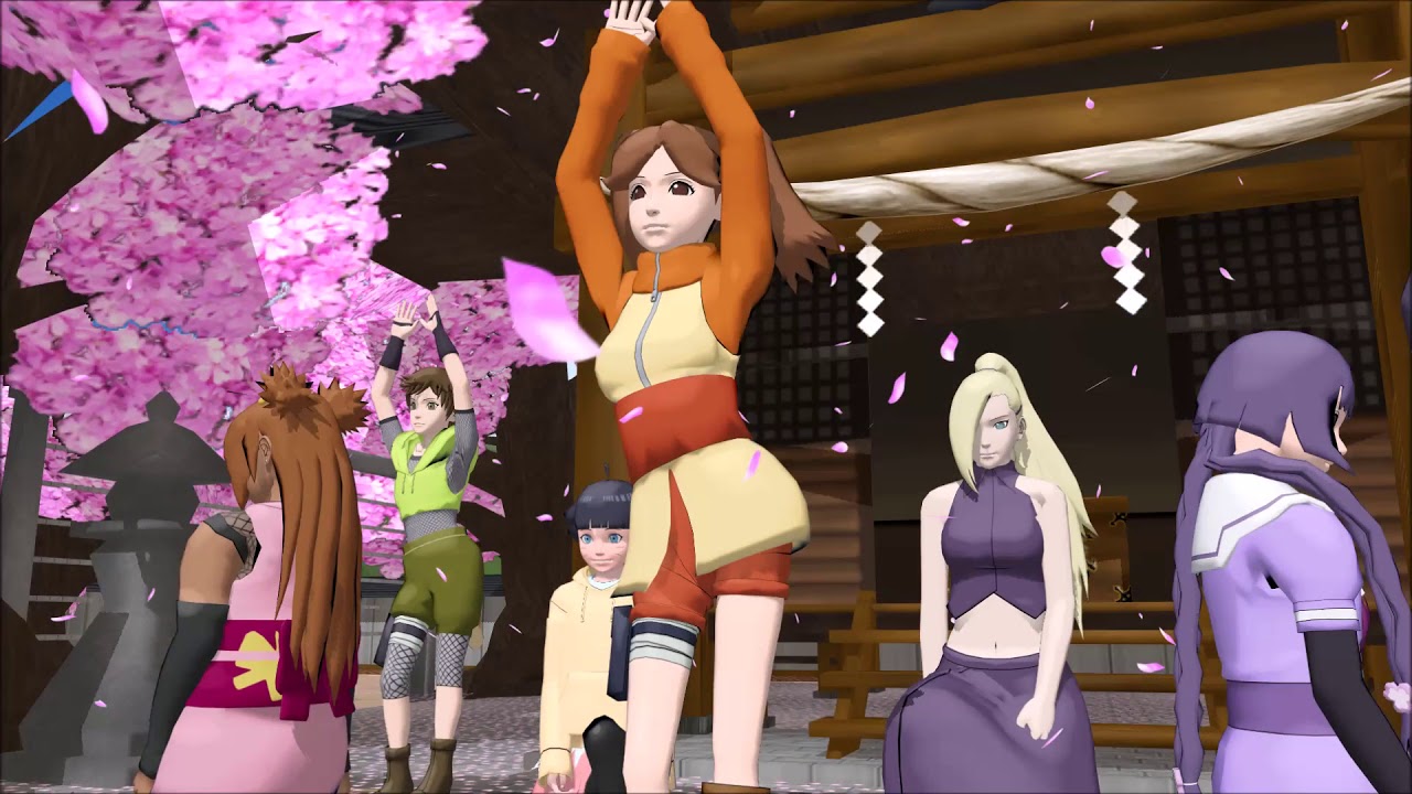 【 MMD Boruto : Naruto Next Generations 】 Girls - BBoom BBoom