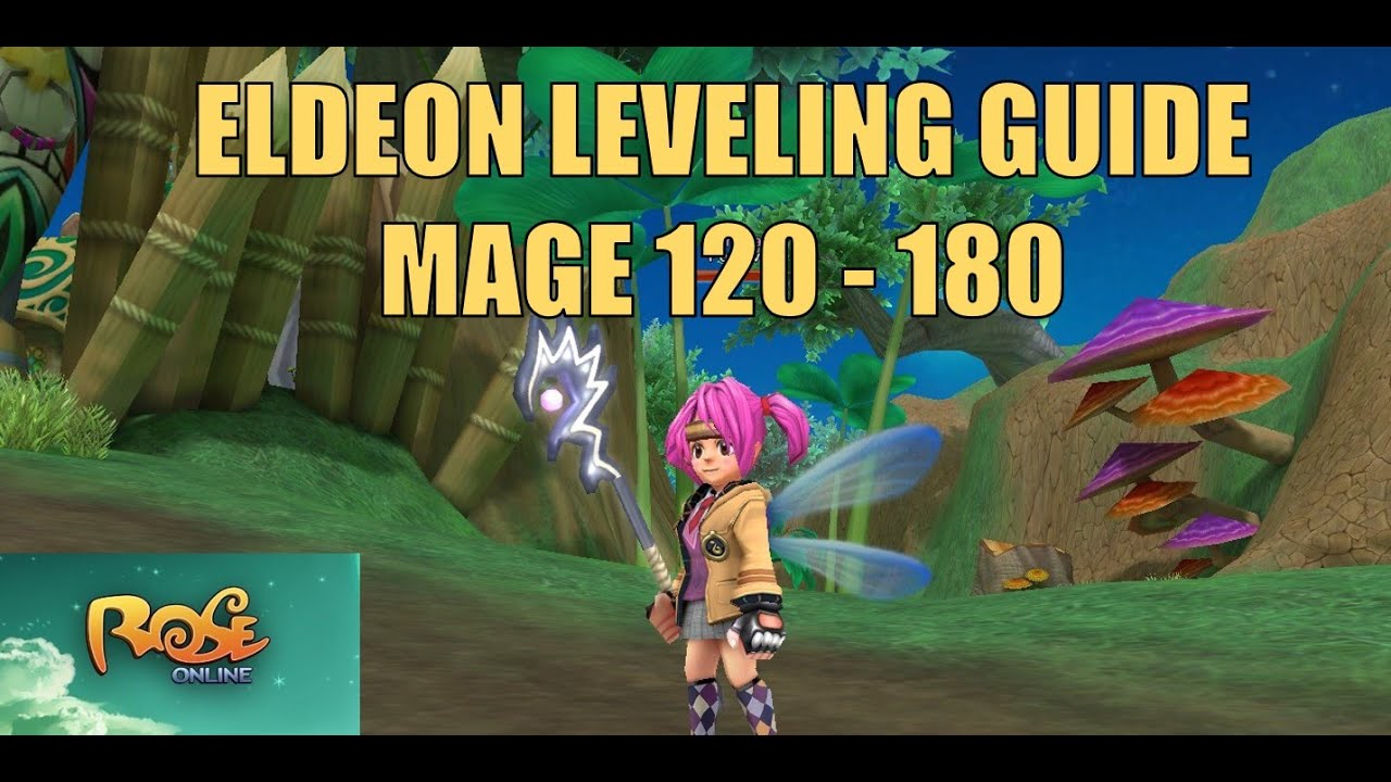 Rose Online Mage - Eldeon Planet level 120 - 180