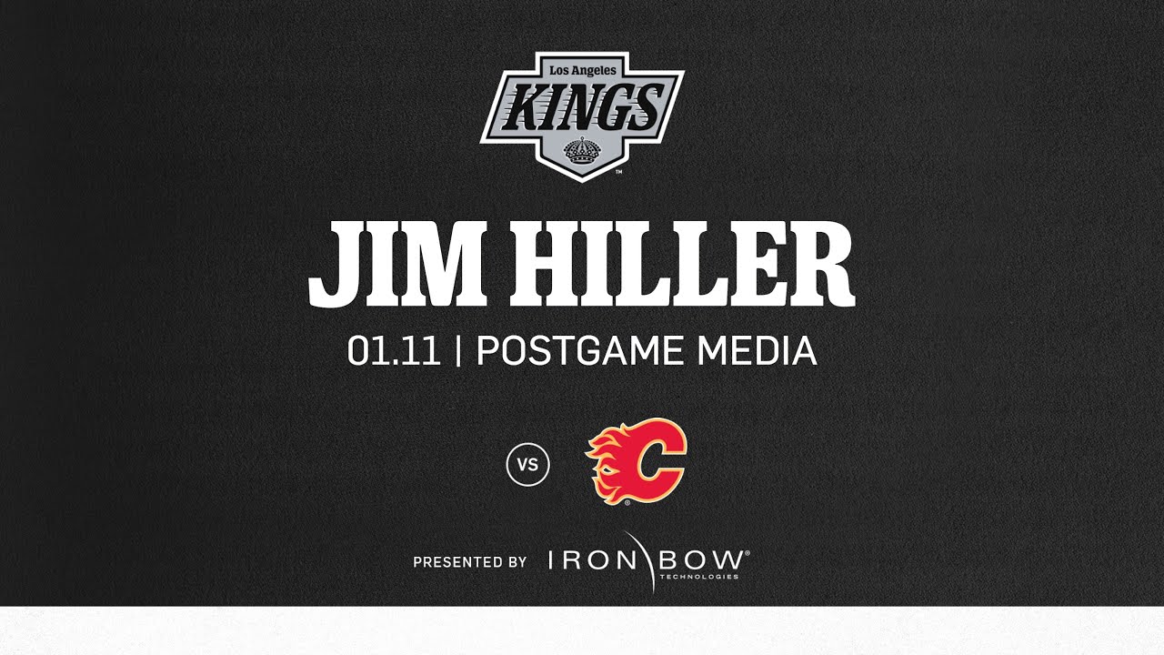 Head Coach Jim Hiller | 01.11 LA Kings fall to Calgary Flames