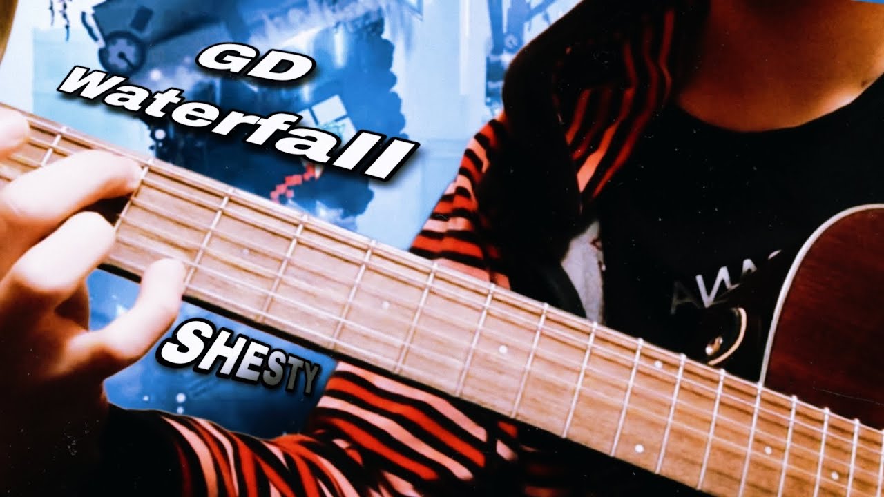 Geometry Dash Waterfall song | Fingerstyle Guitar cover