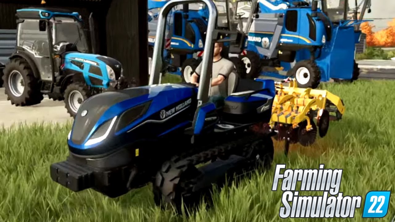 FARMING SIMULATOR 22 ELM CREEK #172 - TRATTORE CINGOLATO A METANO PER LA VIGNA - GAMEPLAY ITA