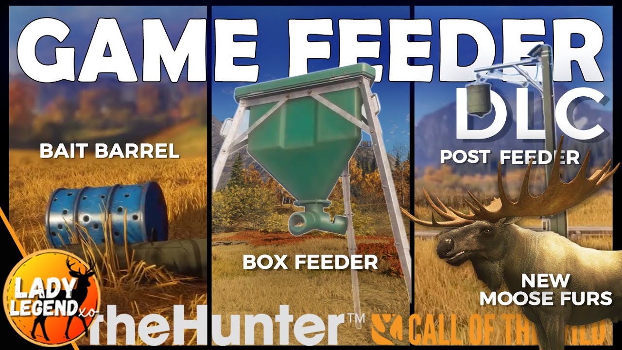 HUGE UPDATE Coming to COTW!!!  3 New FEEDERS, NEW MOOSE FURS & More!