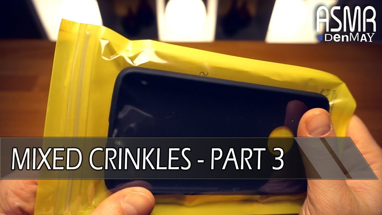 ASMR Mixed Crinkles PART 3 *crinkle* *crinkle* (NO TALKING)