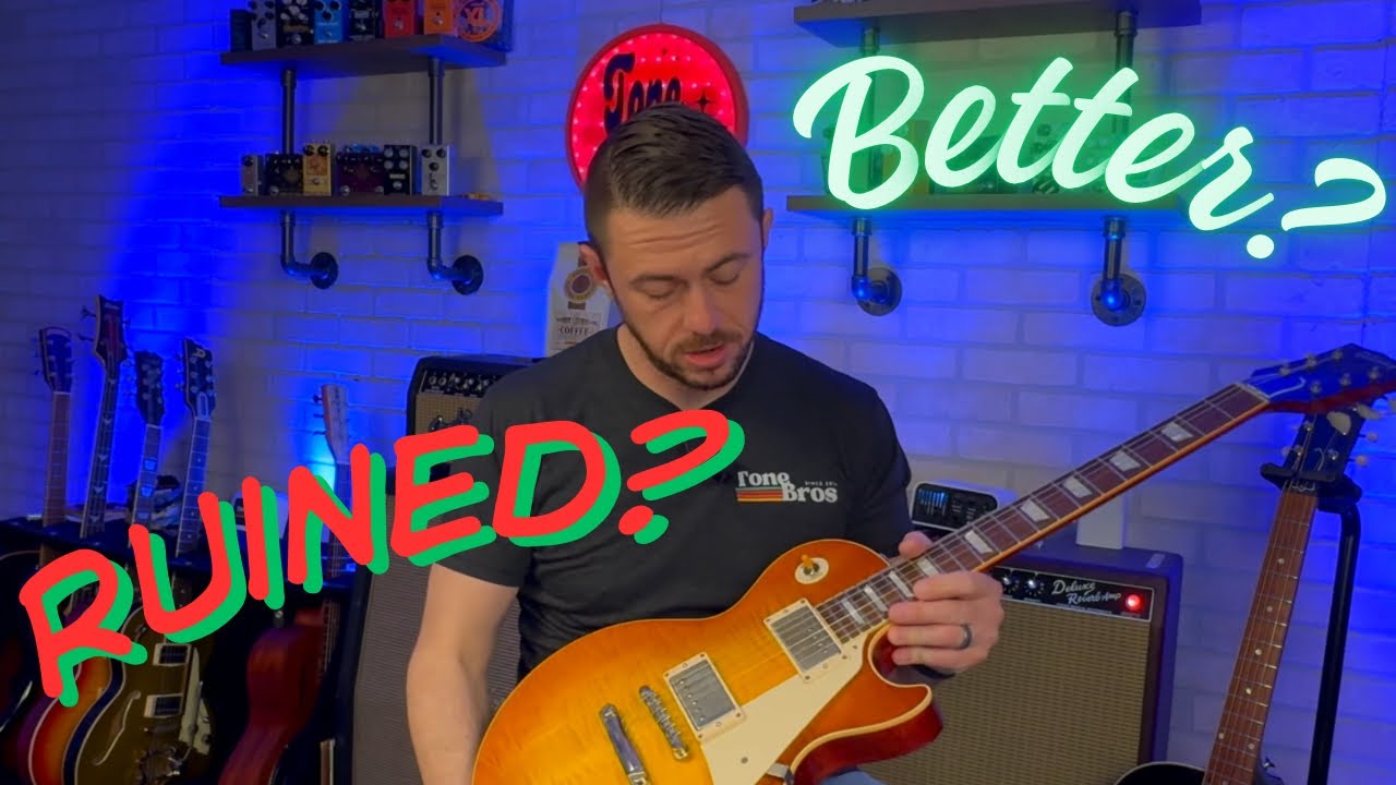 Неужели я испортил свою гитару Gibson Custom Shop Les Paul?