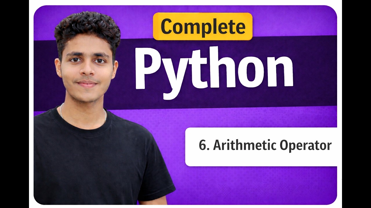 Class 6 Python | Arithmetic Operators with Simple Examples