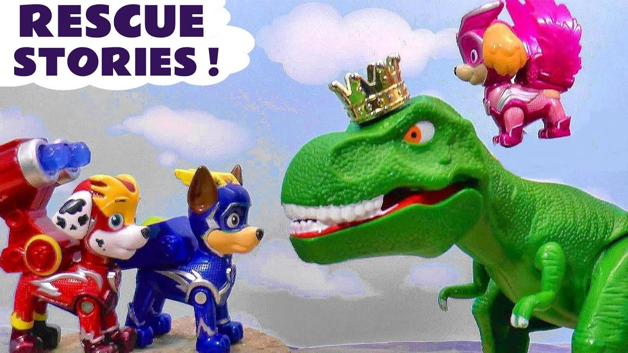 The Pups work together to Rescue The Crown in these Stories