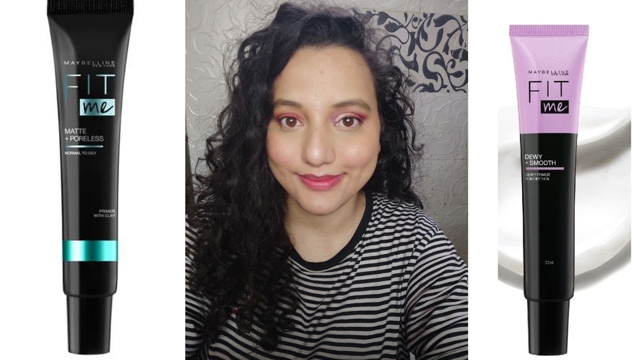 New Maybelline New York Fit Me Primer - Dewy+Smooth VS Maybelline Fit Me Primer - Matte+Poreless