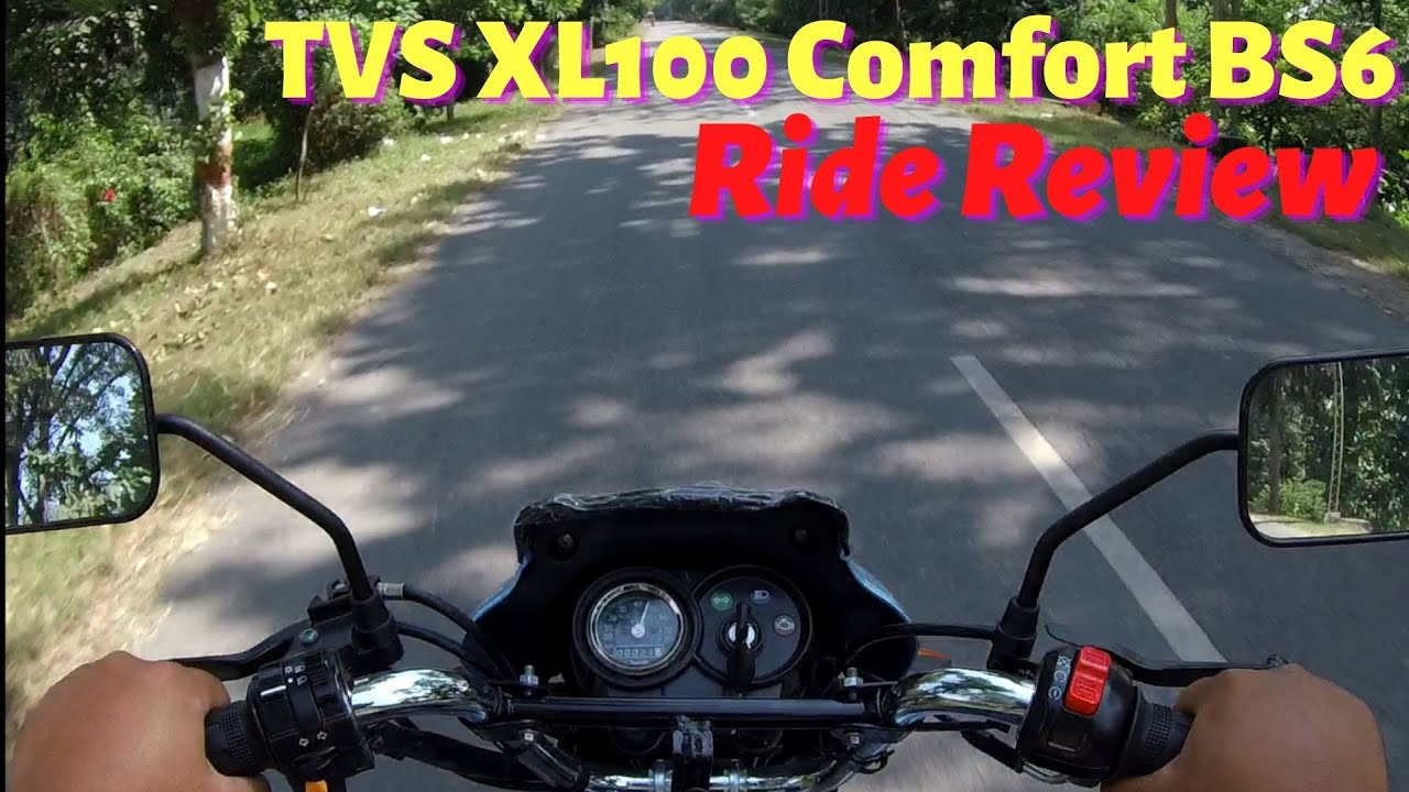 TVS XL100 Comfort iTouchStart BS6 Ride Review | कैसे चलती है यह मोपेड?