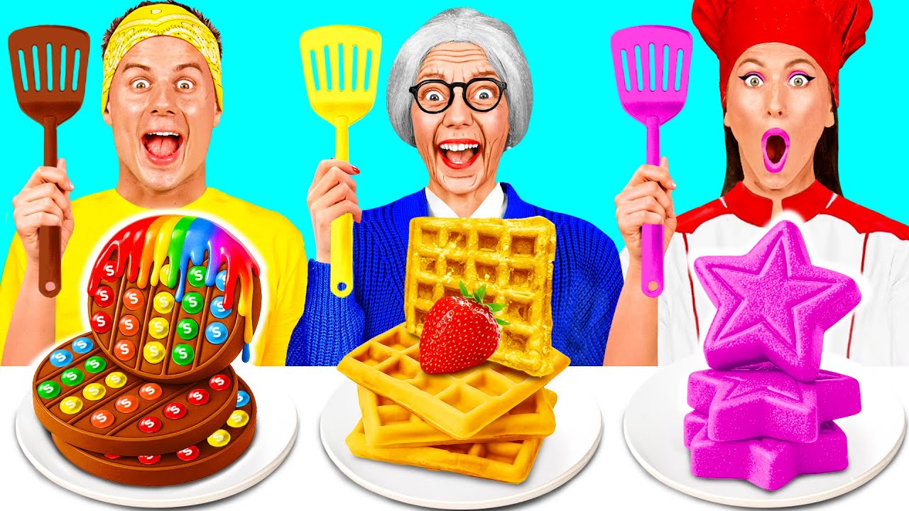 Me vs Grandma Cooking Challenge | Simple Kitchen Recipes by Fun Teen