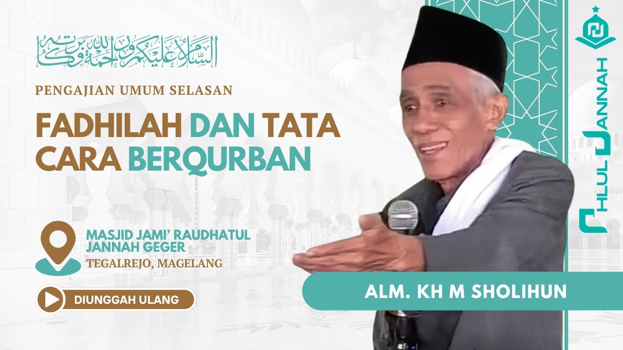 Fadhilah Dan Tata Cara Ibadah Qurban