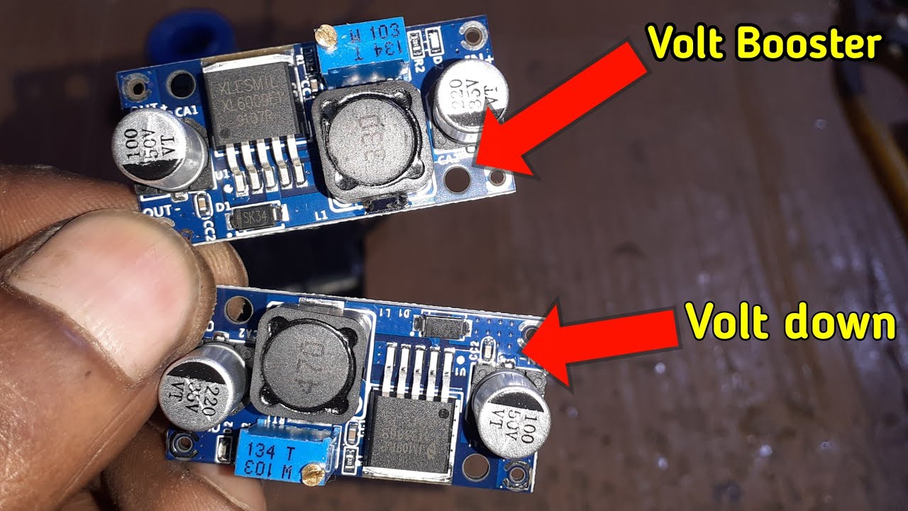 How to LM2596 DC-DC Buck Converter Step Down//XL6009 DC-DC Step-up Module//DC to DC Converter