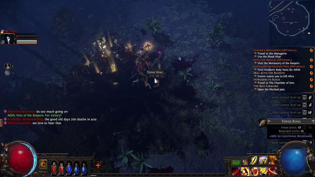 Path of Exile #03: Chúng tôi tiếp tục đi cảnh