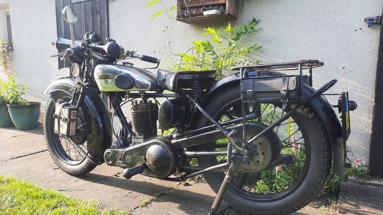 Matchless T5 1930 500ccm after renovation oryginal condition