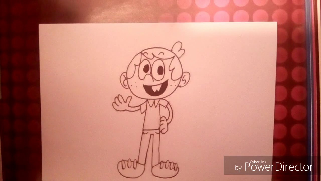Wie zeichnet man Lincoln Loud (ART Mouse Zeichentutorial Nr.8)