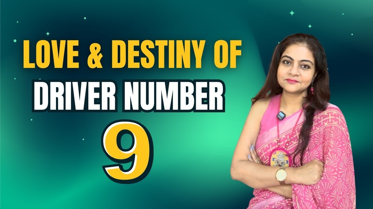 ✨ Love & Destiny of Driver Number 9 | Complete Numerology Guide 🔢❤️