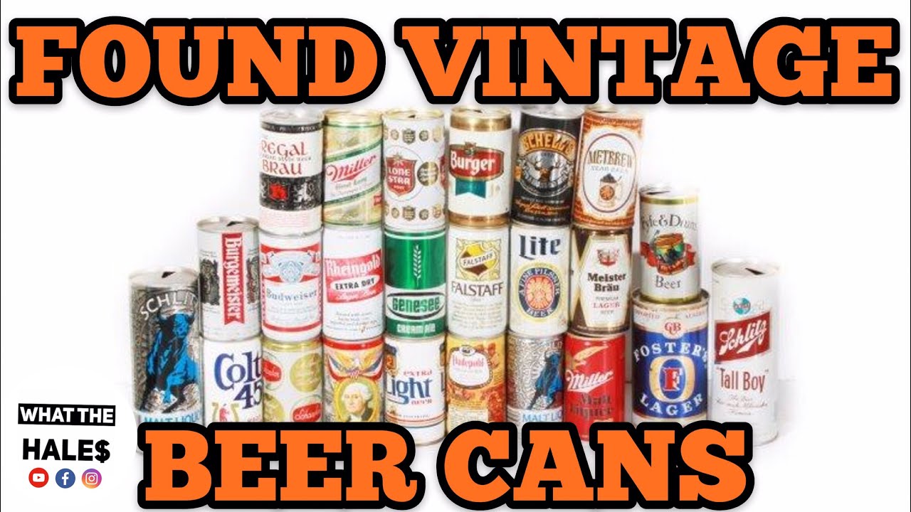 FOUND VINTAGE BEER CANS I Bought Abandoned Storage Unit Locker / Opening Mystery Boxes Storage Wars