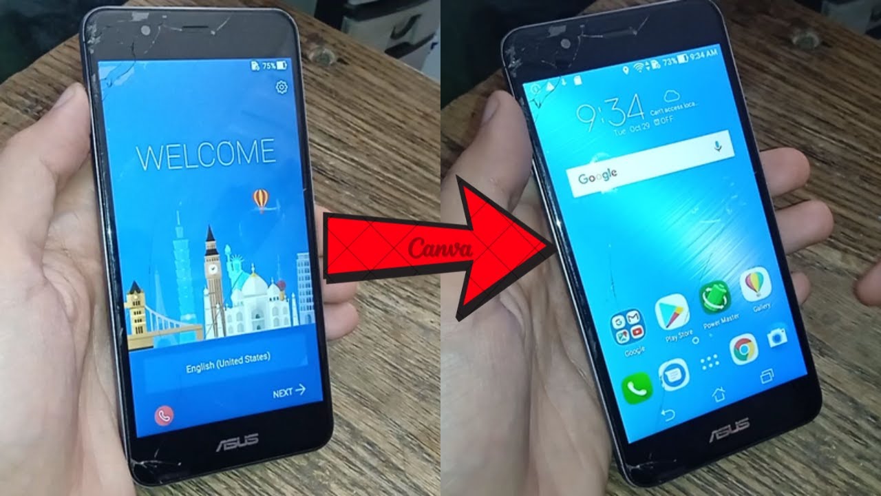 Asus x008d frp bypass google account remove without pc