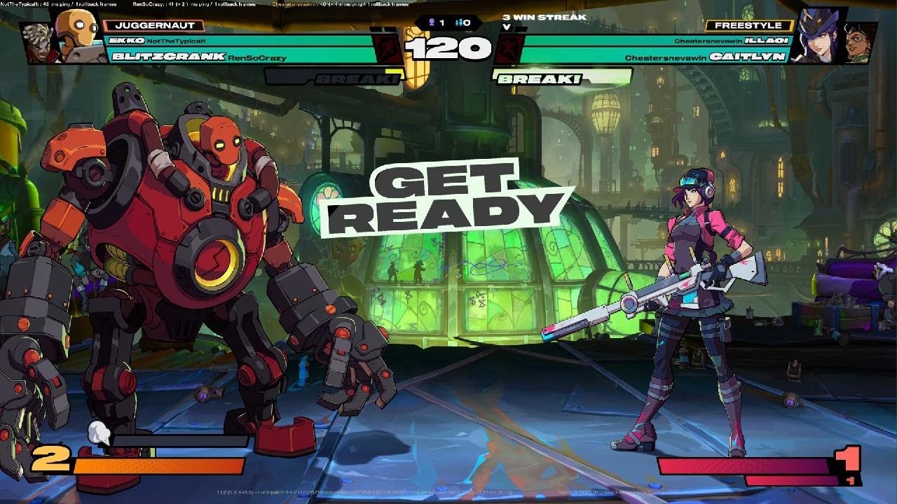 2XKO matches, lagouts, and ragequits!