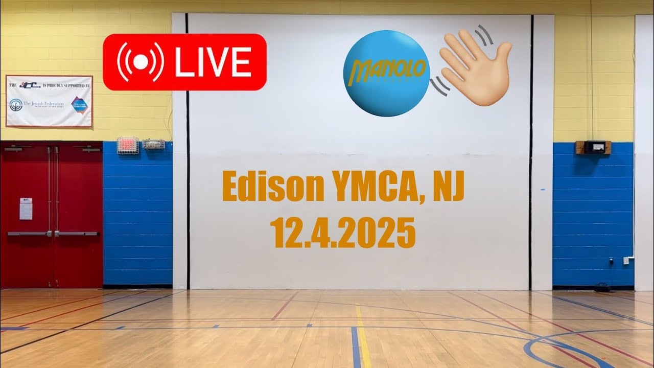 🎥Live 🔵👋🏼 @ Edison YMCA, NJ [12.4.2025]