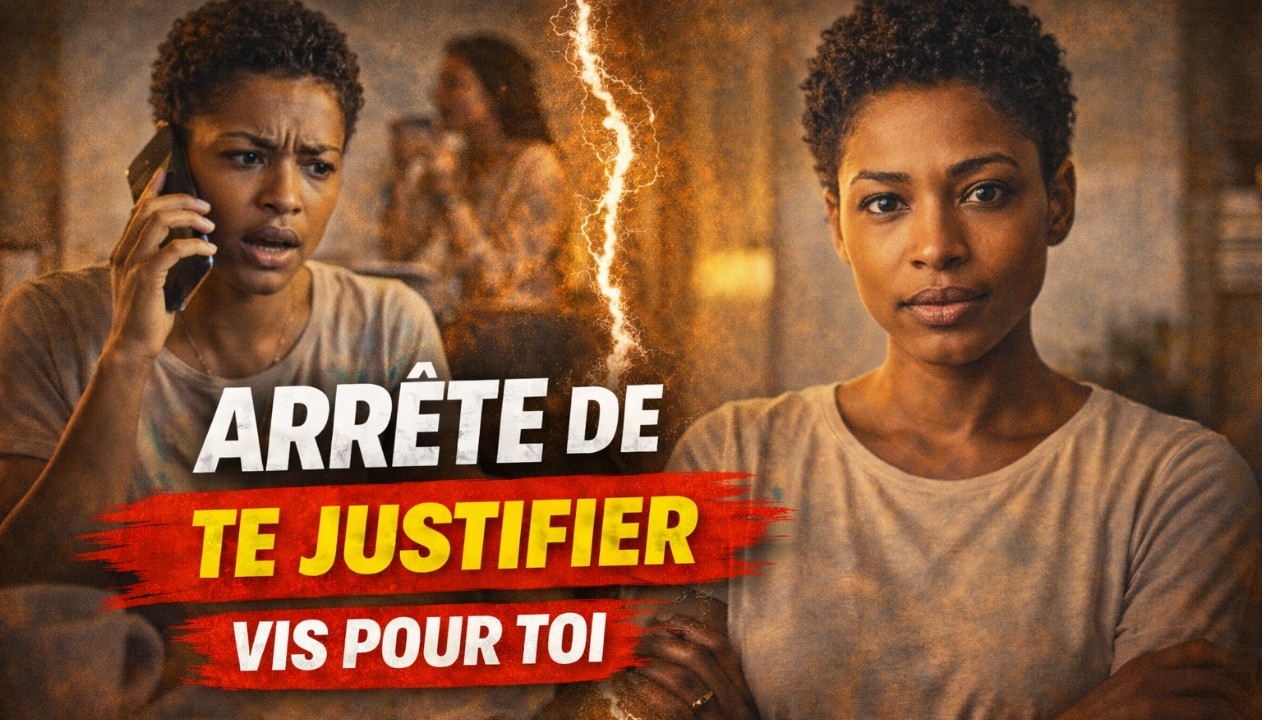 Arrête de te justifier. Vis pour toi !