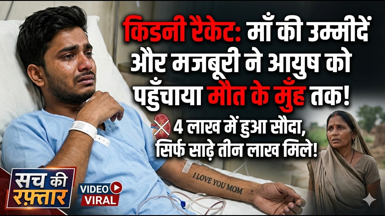 Kanpur Kidney Racket आयुष की माँ की उम्मीदे और घर के हालत ने पंहुचा दिया मौत के मुँह तक | #skr