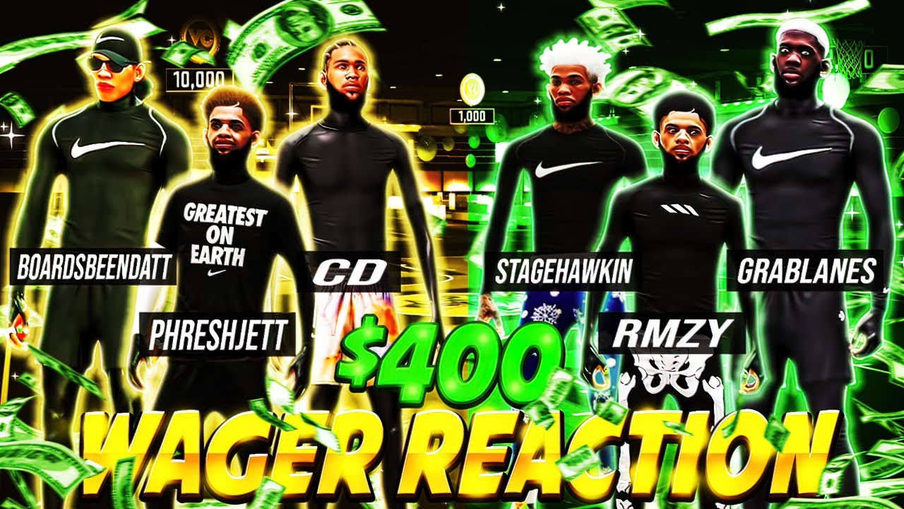 Rmzy Wagered PhreshJett In A *SUPER INTENSE* NBA2K22 Wager For $400 And This Happened...😱