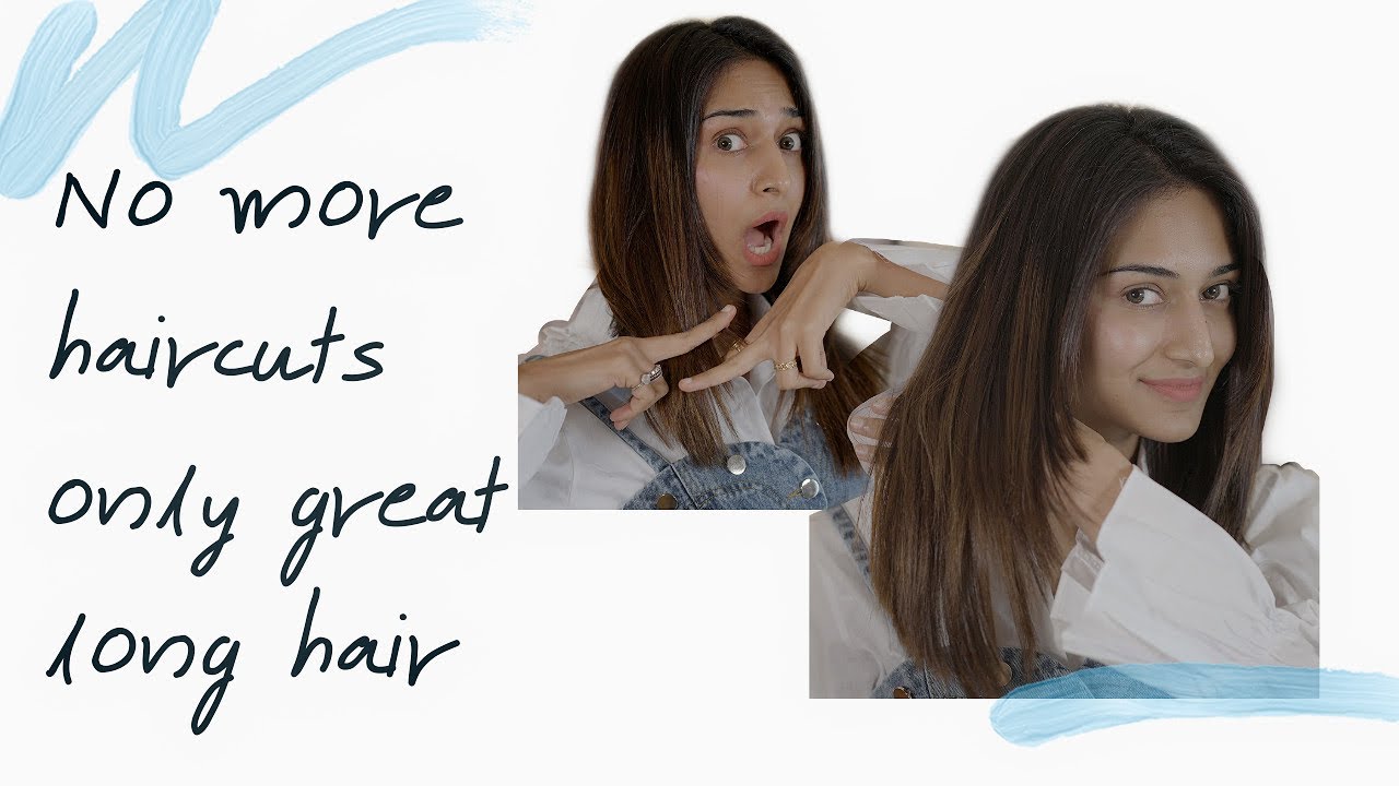 How to grow your hair faster and longer and seal split ends | No haircut cream |