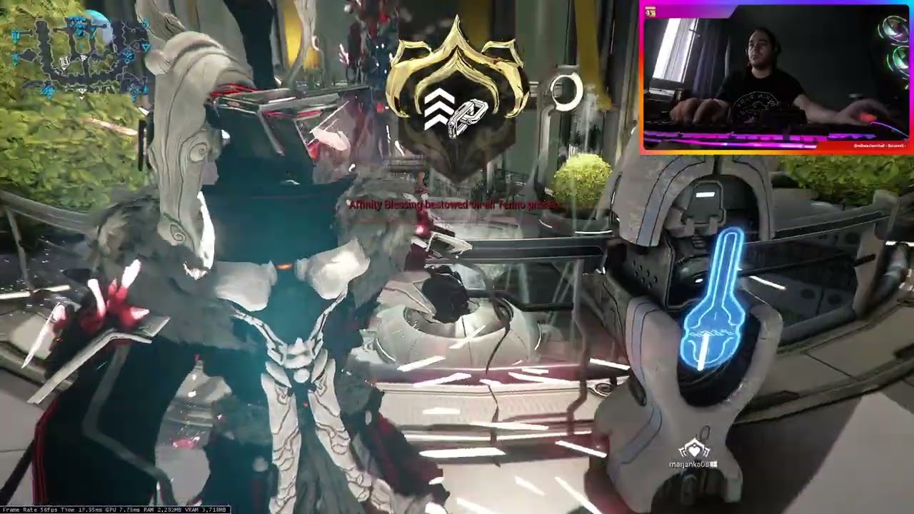 Warframe stream kick.com