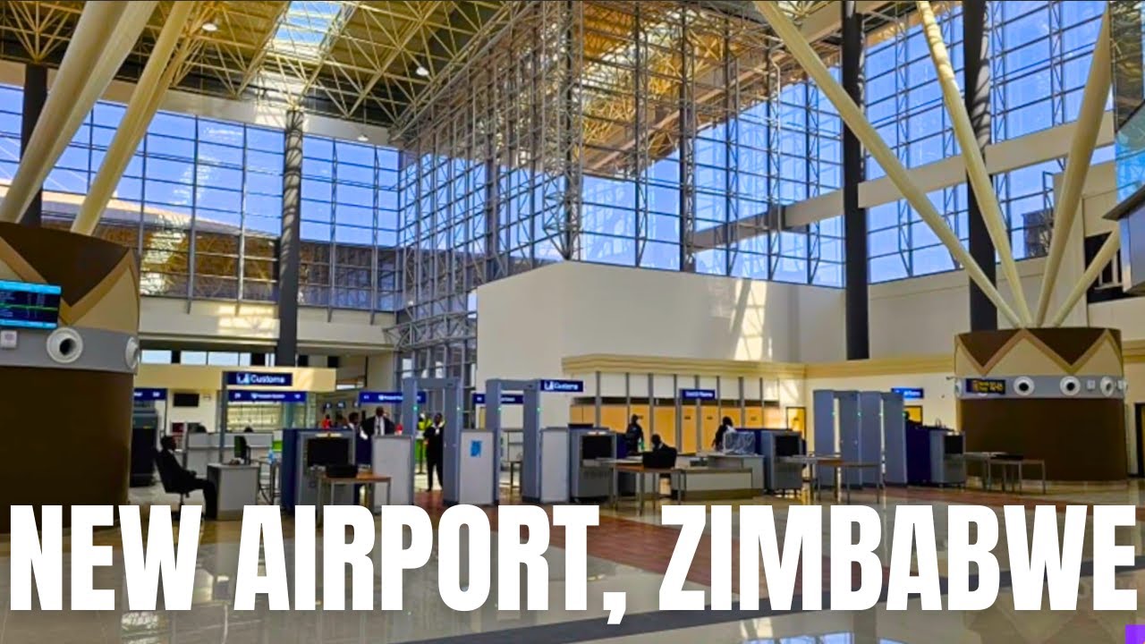 Внутри нового терминала международного аэропорта Хараре #Zimbospirited
