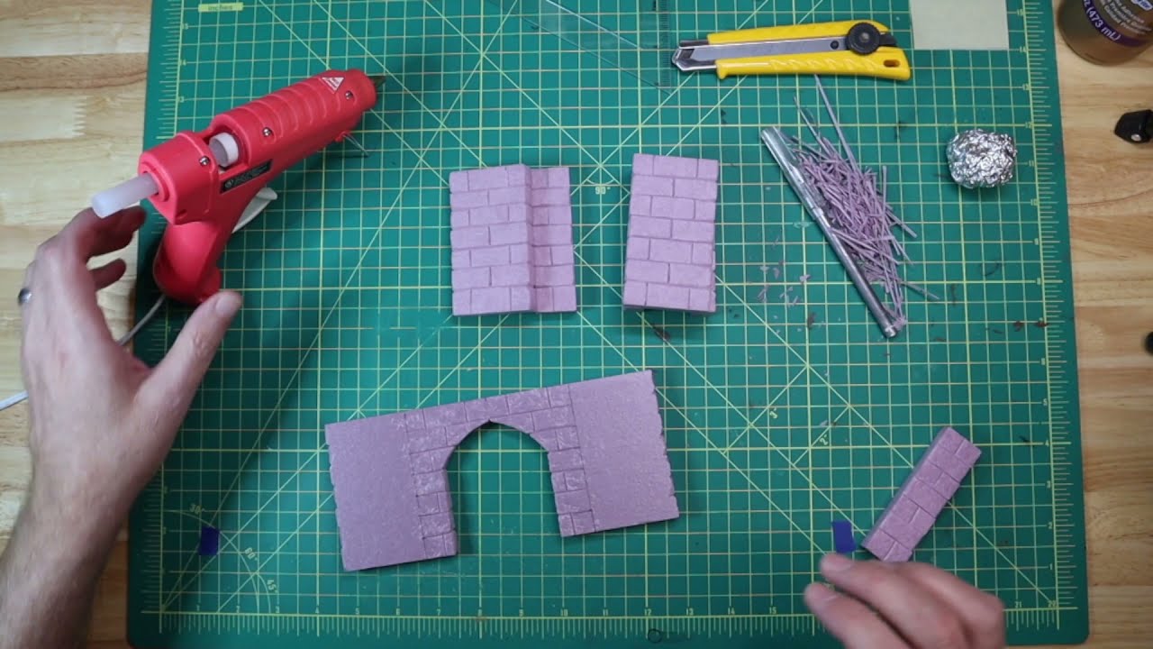 XPS Foam Castle Wall with Chaos Crafting