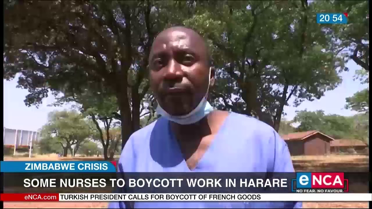Nurses boycott work in Harare