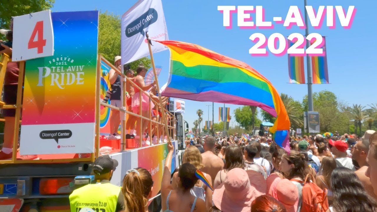 TEL-AVIV Gay Pride 2022, ISRAEL The Most Colorful Festival