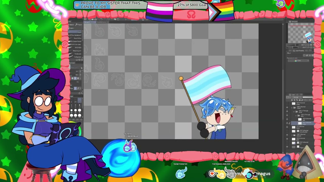 Making Spirits Bright~ |Art and Co-Working VOD