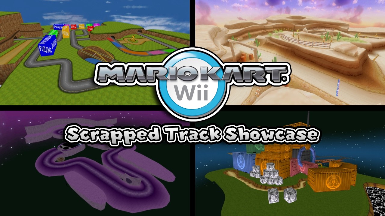 Mario Kart Wii Scrapped Track Showcase
