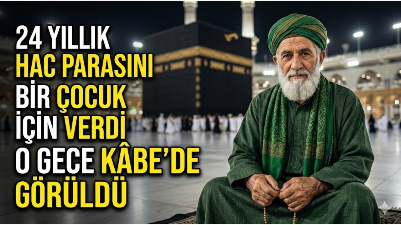 Hacca Gitmediği Halde Kabe'de Görülen Adam | İbretlik Hac Hikayesi