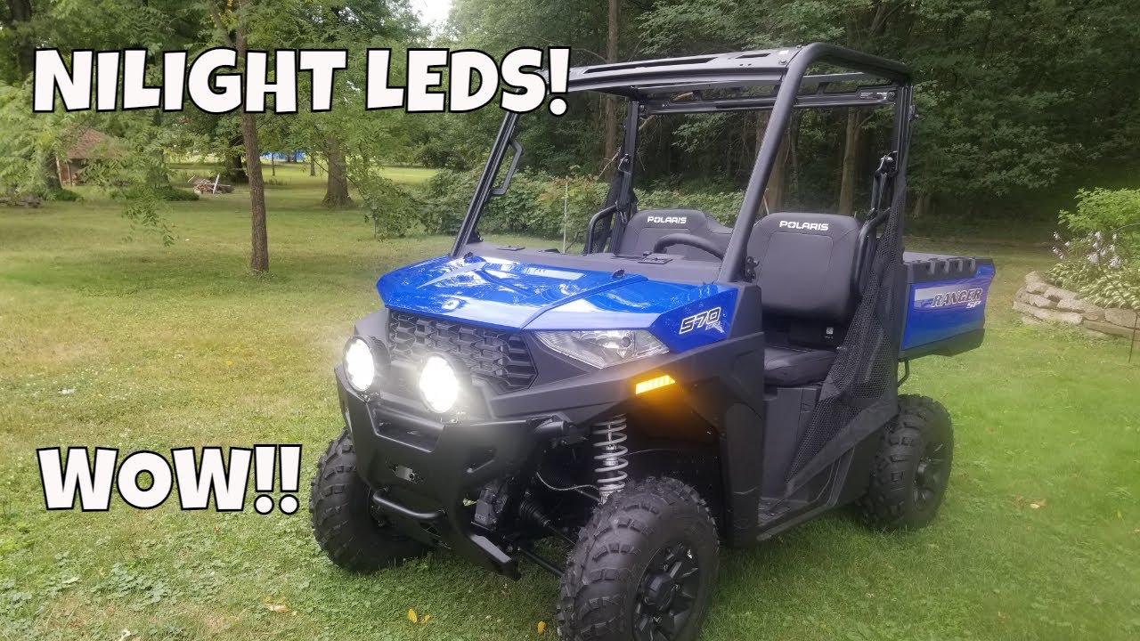 2022 Polaris Ranger 570 SP NILIGHT 2 PC 7-Inch LED Install